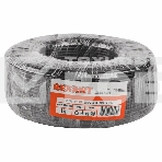 Кабель UTP Rexant 4PR 24AWG, CU (медь), CAT5e, 100 МГц, PE, черный, OUTDOOR, бухта 100 м, фото2