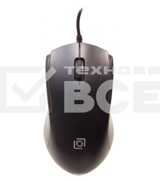 Мышь проводная Oklick 245M черный, 1000 dpi, USB, кнопки - 3