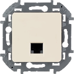 Информационная розетка RJ45 категория 6 UTP слоновая кость, фото3