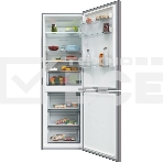 Холодильник Candy CCRN 6180S Комби, 185x59.5x65.7 см, No Frost, полезный объем 333 (227/106) литров, А класс, 40 дБ, 1 компрессор, R600 a, ST, электронное управление внутри на верхней панели, освещение камеры LED (светодиодное), потреление энергии 408кВтч, фото15