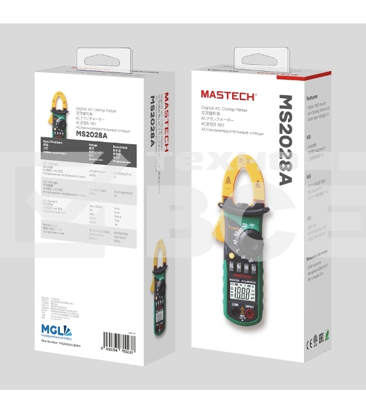 Токовые клещи MS2028A MASTECH