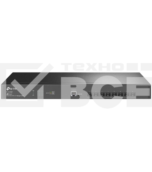 Коммутатор Fully managed switch with full 8-port 10G fiber ports and 160 Gbps switching capacity
