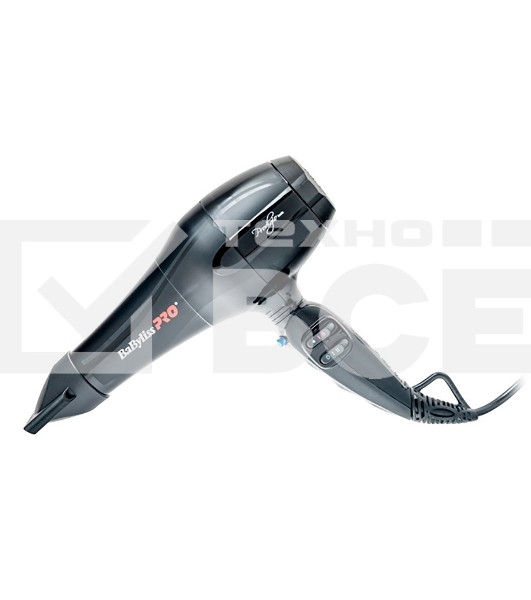 Фен Babyliss Pro PRODIGIO IONIC 2300Вт черный
