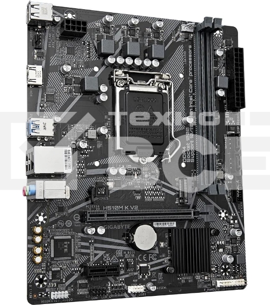 Материнская плата Gigabyte H510M K V2 (rev. 2.0), LGA 1200, Intel Q470, 2xDDR4, 2xSATA, 1xM.2, 1xPCIe 3.0 x16, 1xPCIe 3.0 x1, 1xHDMI, 1x 1Gb LAN, 2xUSB 3.2 Gen 1, 4xUSB 2.0, 3x3.5 мм, 7.1, Micro ATX