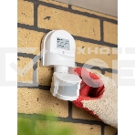 ИК датчик движения EKF dd-ms-16C  наст. 1200Вт 180гр. до 12м IP44 MS-16C EKF PROxima, фото 1