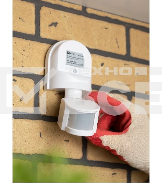 ИК датчик движения EKF dd-ms-16C  наст. 1200Вт 180гр. до 12м IP44 MS-16C EKF PROxima