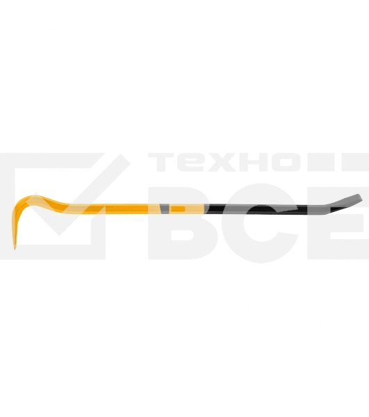 Лом-гвоздодер Denzel 600 мм, шестигранный 16 мм, окрашенный, сталь 65