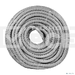 Труба гофрированная EKF tg-z-25 ПВХ Plast с зондом d 25 мм EKF PROxima бухта 50 м, фото 1