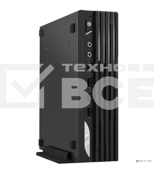 Неттоп MSI Pro DP21 13M-604XRU i3 13100 (3.4) 8Gb SSD512Gb UHDG 730 noOS GbitEth WiFi BT 120W черный (9S6-B0A421-632)