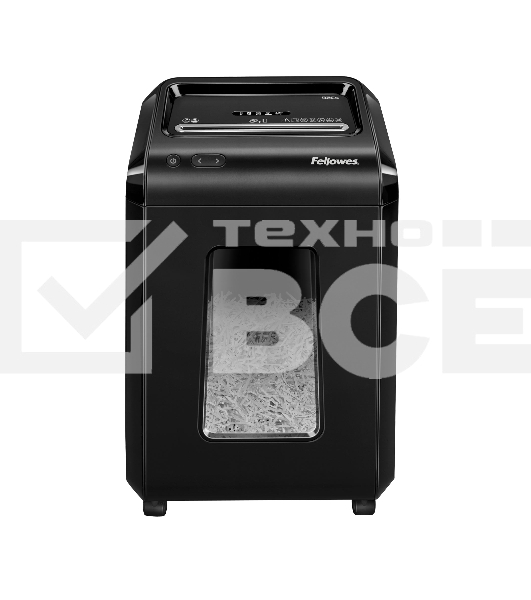 Шредер Fellowes Powershred 92Cs FS-1719301 {P-4, 4х38мм, 18лст., 25лтр., уничтожает: скобы, карты, скрепки, CD}