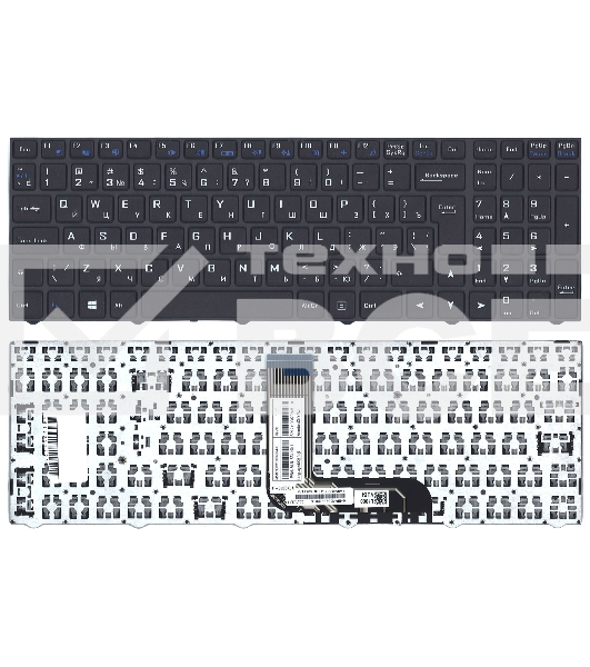 Клавиатура для ноутбука Haier NP50HH черная