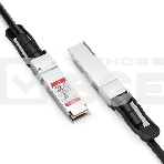 Твинаксиальный медный кабель 1m (3ft) Generic Compatible 40G QSFP+ Passive Direct Attach Copper Cable, фото3