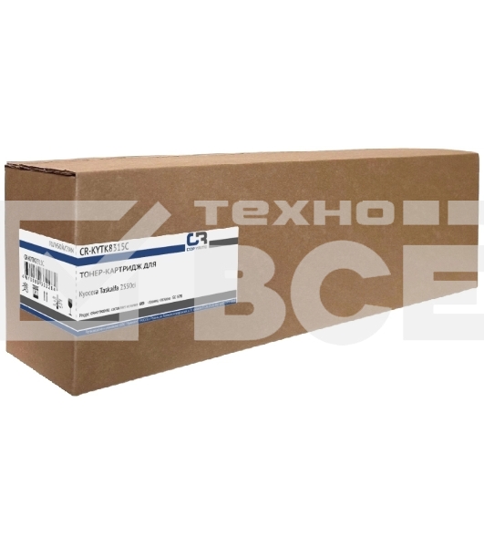 Картридж лазерный CopyRite CR-KYTK8315C TK-8315C голубой (6000стр.) для Kyocera Taskalfa 2550ci