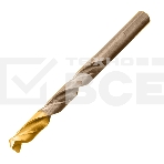 Набор сверл по металлу Denzel 1-10 мм, Р6М5К8-TiN, Golden Tip, 10 шт 723005, фото7