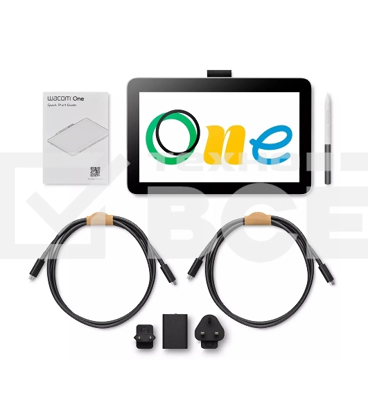 Интерактивный дисплей Wacom One 12 DTC121W0B