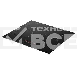 Варочная поверхность MONSHER MHE 6003, Hi-Light, High-Tech, 59 см, 9 уровней мощности, блокировка управления, автоматическое отключение, таймер, сенсорное управление, цвет черный