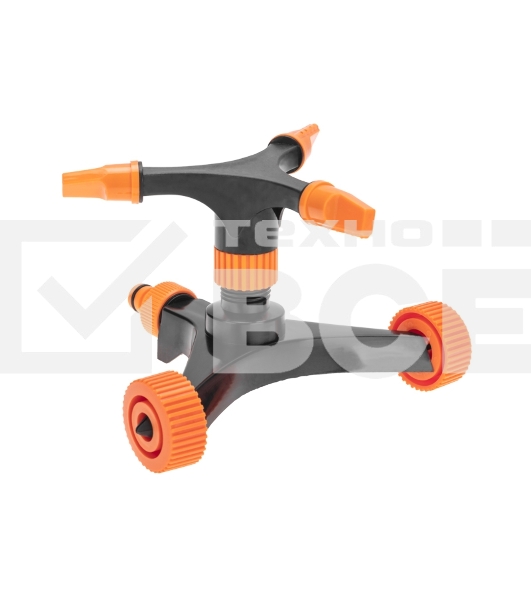 Дождеватель для полива на колесах круговой регулируемый ЧЕТЫРЕ СЕЗОНА 62-0295