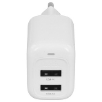Сетевое зарядное устройство HOCO CS51A/Сетевое ЗУ/2 USB/Выход: 12W/белый, фото7