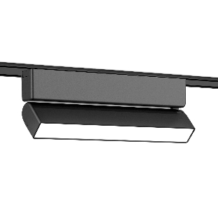 Светильник трековый светодиодный GV1486 BK черный IP20 10W 4200K 48V 230*26*80