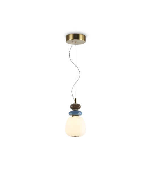 Светильник Ambrella light LH53161 SB/WH бронза/белый 8W 3000K D140*1400