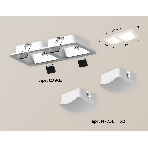 Комплект встраиваемого светильника Ambrella light XC7905014 SWH/FR белый песок/белый матовый MR16 GU5.3 (C7905, N7756), фото 1