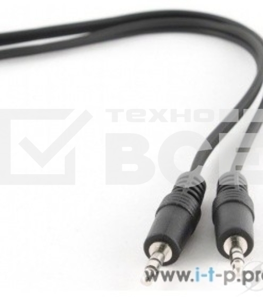 Кабель аудио Cablexpert CCA-404-2M, Jack3.5 - Jack3.5, 2м