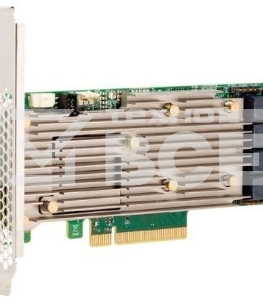 Контроллер MegaRAID 9460-16I SGL (05-50011-00), PCIe 3.1 x8 LP, SAS/SATA/NVMe, RAID 0,1,5,6,10,50,60, 16port(4 * int SFF8643), 4GB Cache, 3516ROC