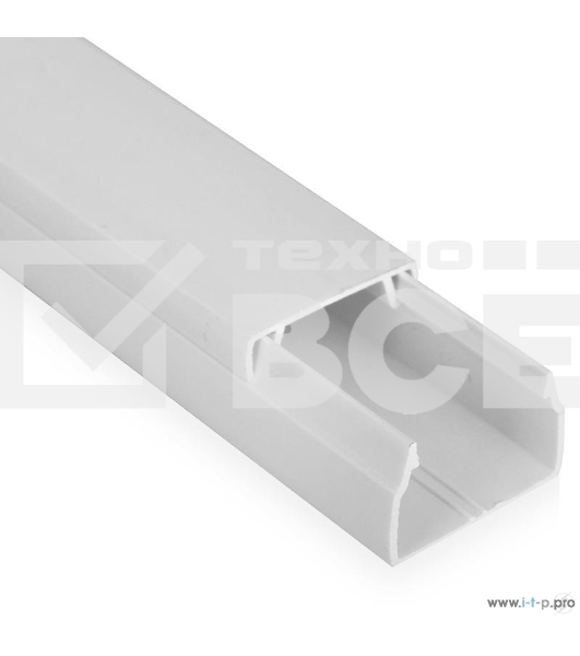 Кабель-канал 40х25 L2000 пластик ECOLINE ИЭК CKK11-040-025-1-K01