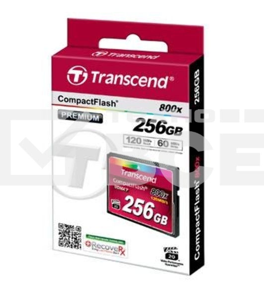 Флеш карта CF 256GB Transcend, 800X