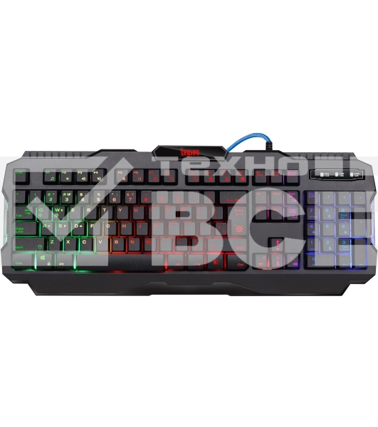 Клавиатура Defender Legion GK-010DL RUпроводная, USB, чёрный
