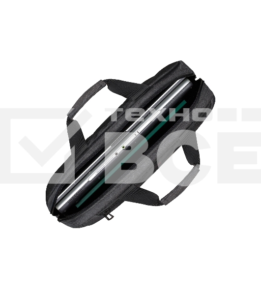 Сумка ExeGate BusinessPro EСС-012 Black, water resistant, черная, водоотталкивающий полиэстер, 15.6