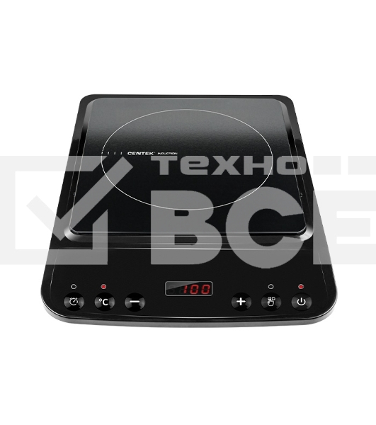 Индукционная плитка Centek CT-1518 <2000Вт> 8 настроек мощности, LED-дисплей таймер, сенсор. управл.