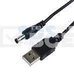 Кабель USB штекер - DC разъем питание 2,1х5,5 мм, длина 1,5 метра Rexant, фото 1