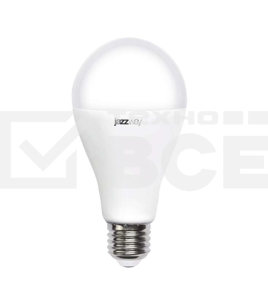 Лампа светодиодная PLED- SP A65 20Вт E27 4000К 230/50 JazzWay 5019669