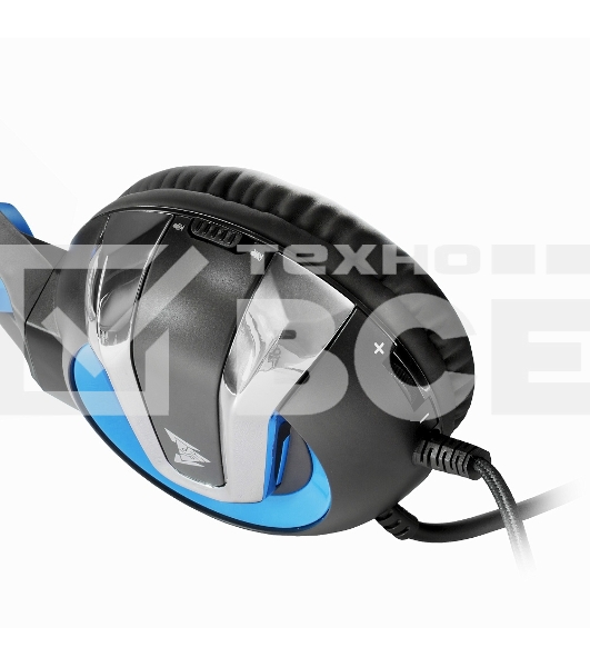 Гарнитура игровая CROWN CMGH-3101 Black&blue