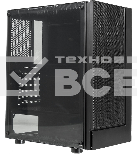 Компьютерный корпус AeroCool / Formula F-33RGB черный без БП ATX 3x120mm 2xUSB2.0 1xUSB3.0 audio bott PSU