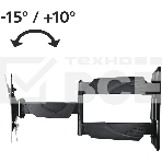 Кронштейн для телевизора Hama H-118665 черный, 10'-48' макс. 25 кг, настенный, фото16