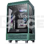 Компьютерный корпус Thermaltake The Tower 100 Racing Green черный без БП miniITX 1x120mm 3x140mm 2xUSB3.0 audio bott PSU, фото3