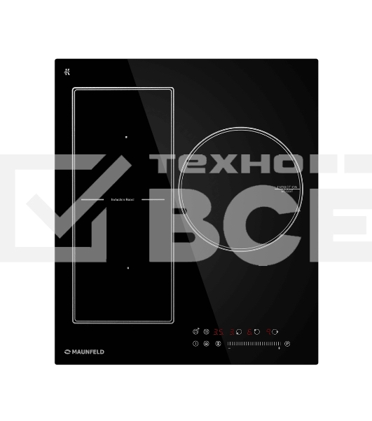 Индукционная варочная панель Maunfeld CVI453SBBK