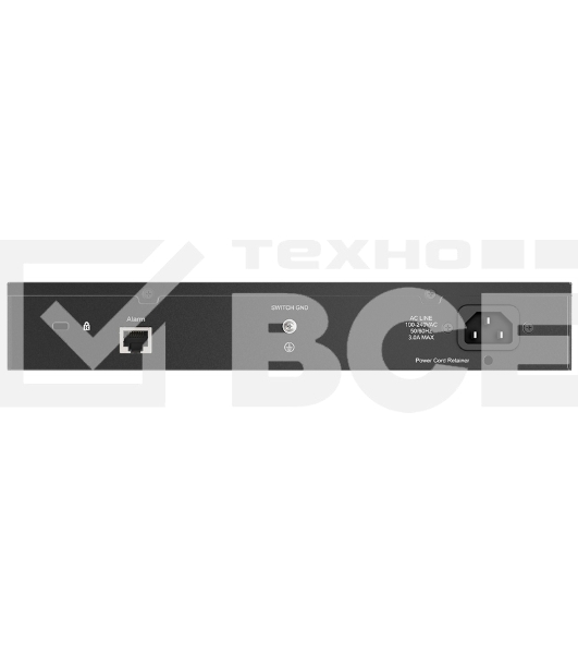 Сетевой коммутатор Smart L2 Surveillance Switch 8х1000Base-T PoE 802.3bt 90W, 2x1000Base-X SFP, PoE Budget 242W, Long-range PoE up to 250m