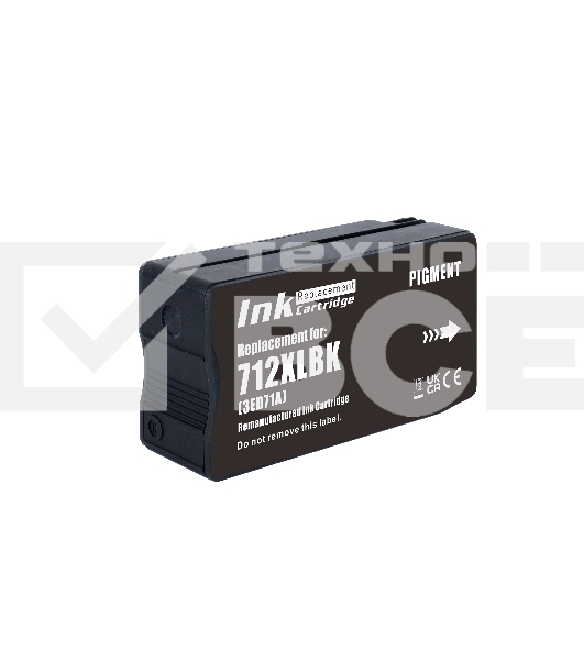 Картридж струйный NVPrint 712 (NV-3ED71A) Black для HP DJ T210/T630 (80 мл)