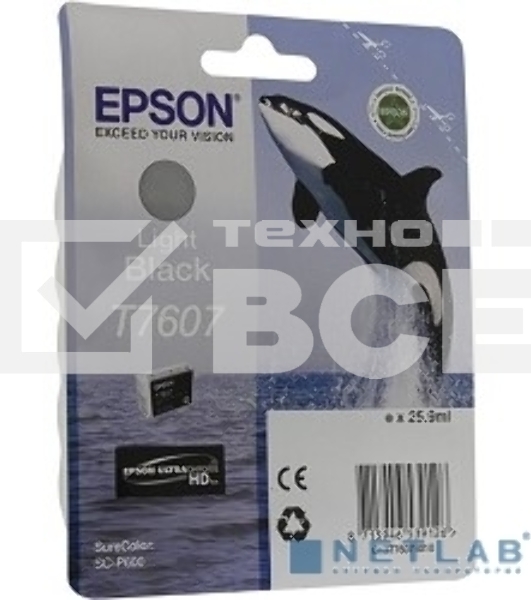 Картридж струйный EPSON серый SC-P600