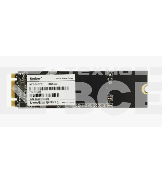 Накопитель SSD KingSpec NT-256, 256Gb, SATA, M.2 2280, R/W 550/450