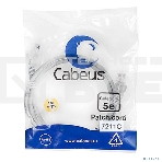 Коммутационный шнур PC-UTP-RJ45-Cat.5e-1m, фото 1