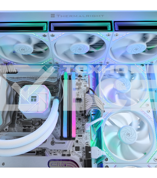 Вентилятор Thermalright TL-M12W ARGB белый 4-pin 23.2dB 175gr Ret
