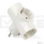 Разветвитель Smartbuy SBE-16-A03-3z 3 гнезда с заземлением круглый 16А 250B, фото 1