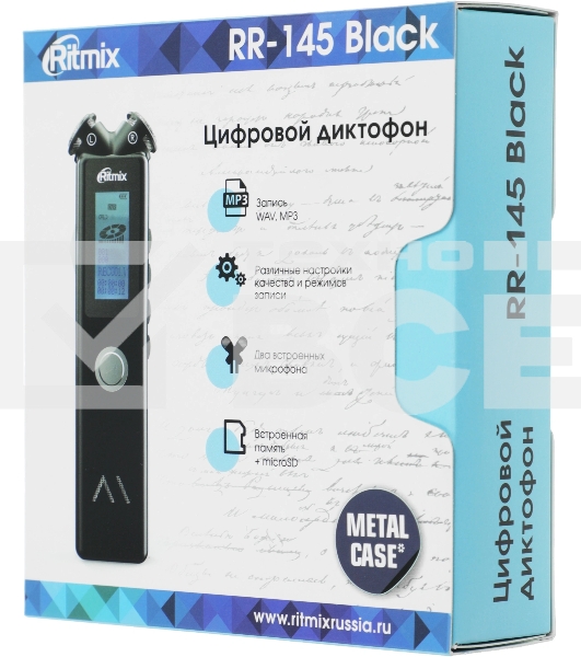 Диктофон Ritmix RR-145 16Gb Черный