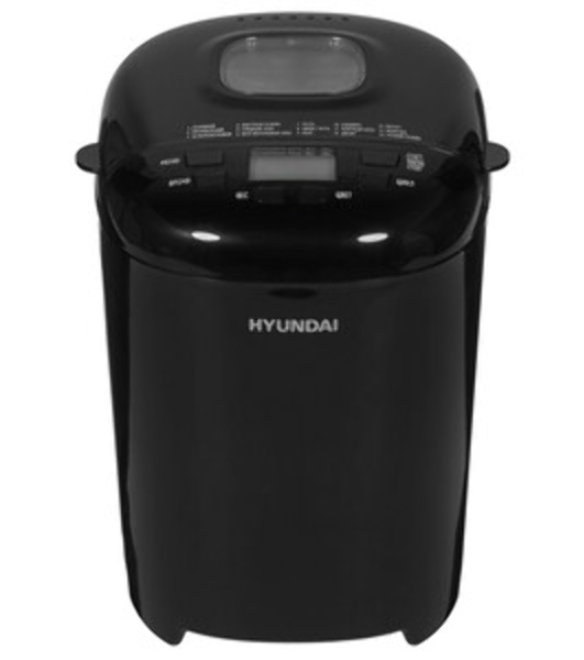 Хлебопечка Hyundai HYBM-P0513 чёрный, 550 Вт, 0.9 кг, 15 программ