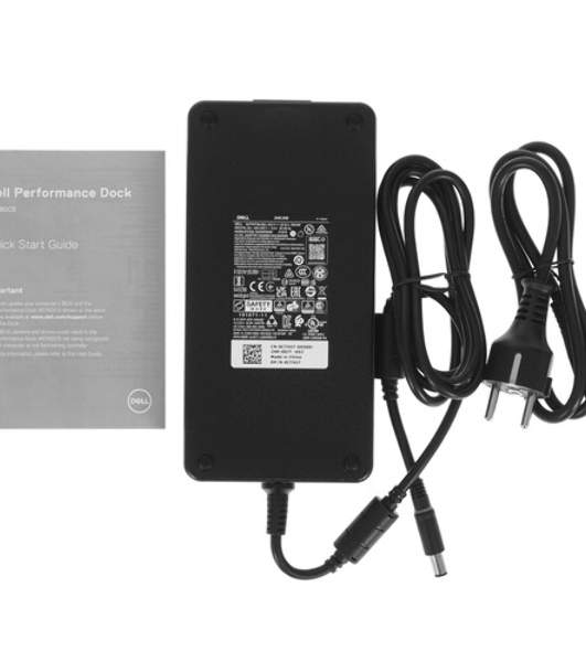 Стыковочная станция Dell 452-BDPQ, 240Вт, черный