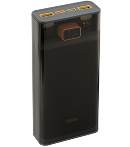 Внешний аккумулятор 20000mAh 2USB+1Type-C+1micro USB 2.0A Hoco J165A (Black). '